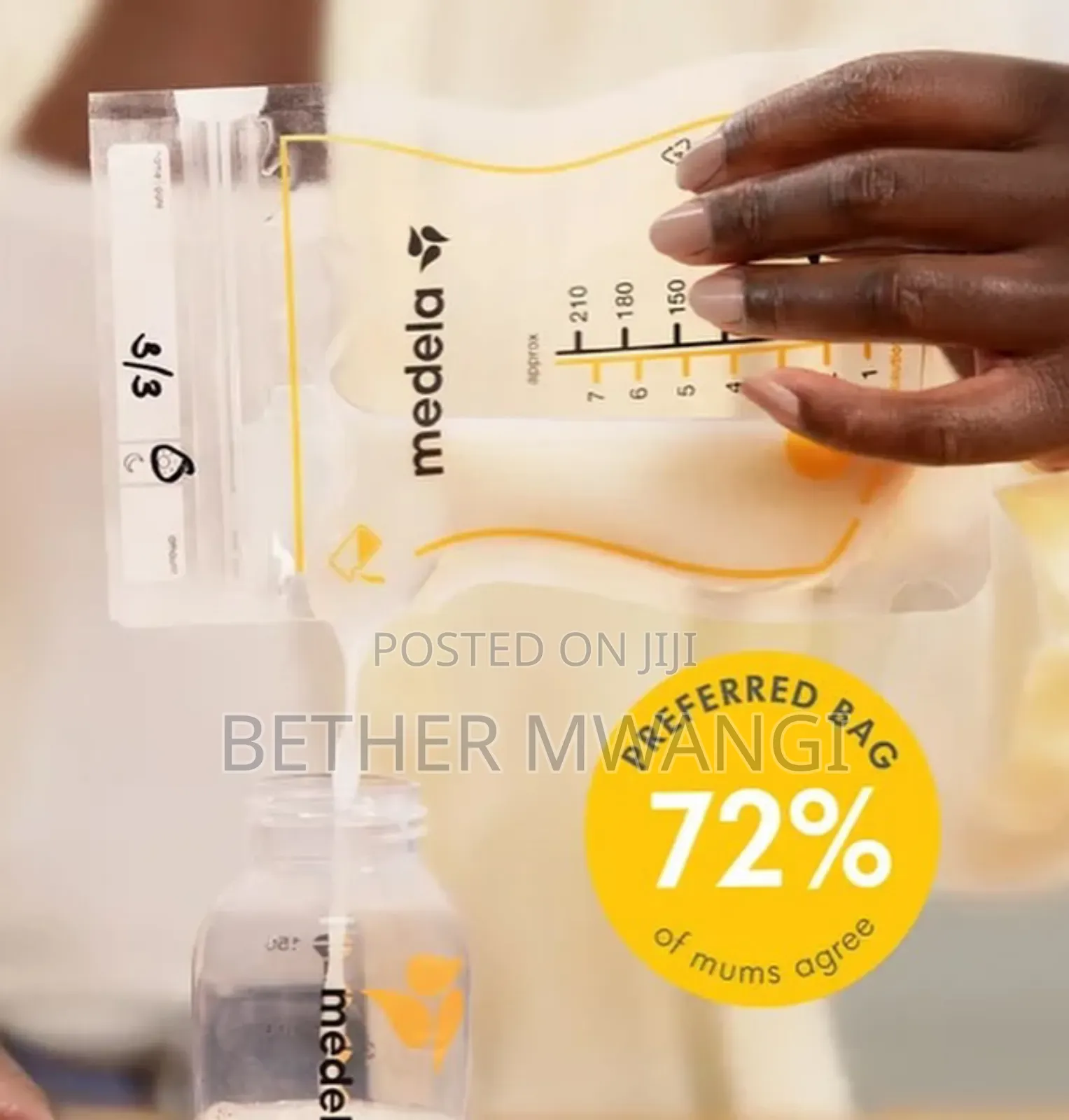 Medela Easy Pour Breastmilk Storage Bags in Kenya