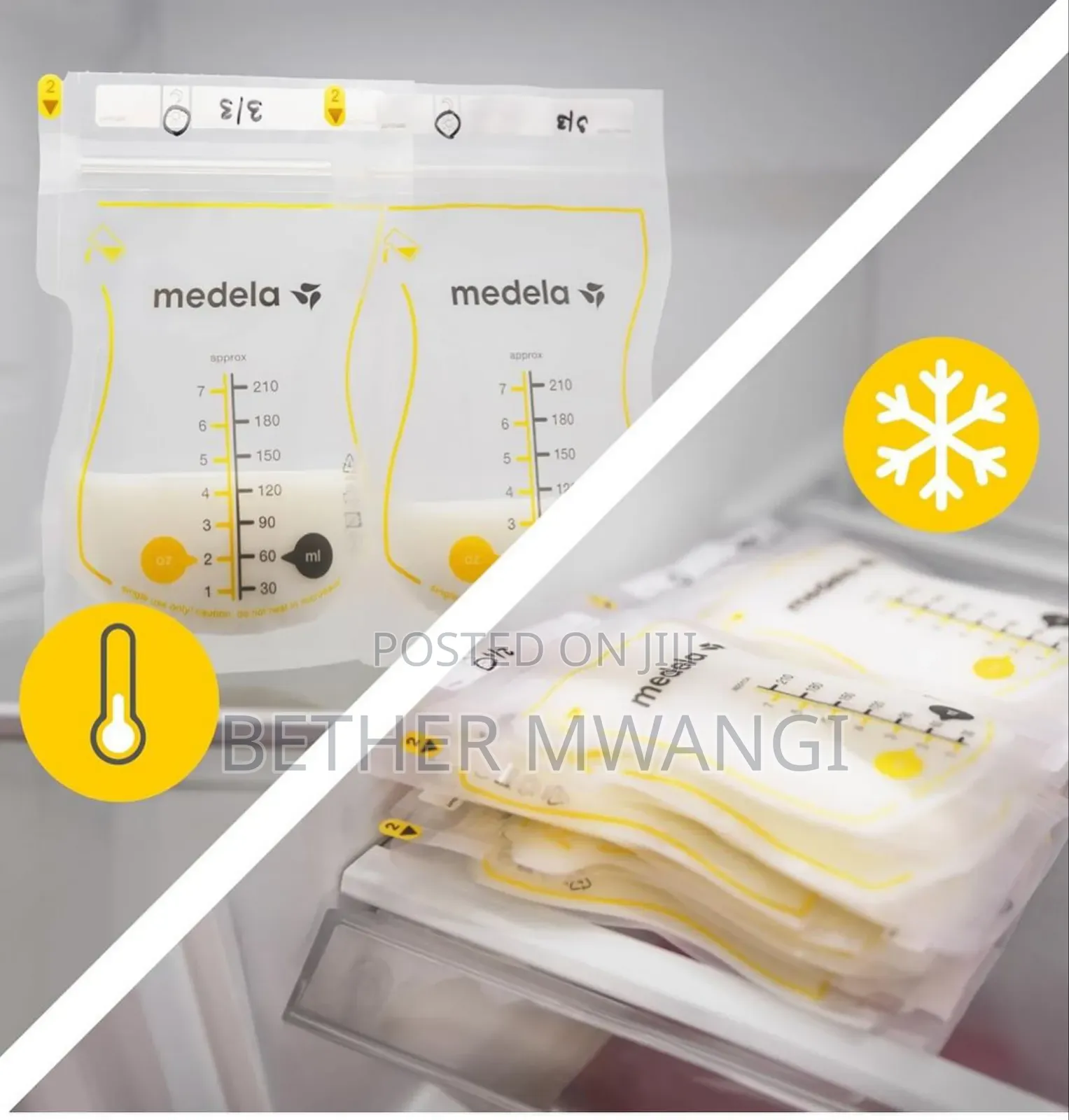 Medela Easy Pour Breastmilk Storage Bags in Kenya