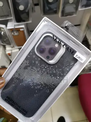 iPhone 14 Pro Max Carbon Fiber Case With Metal Camera Stand