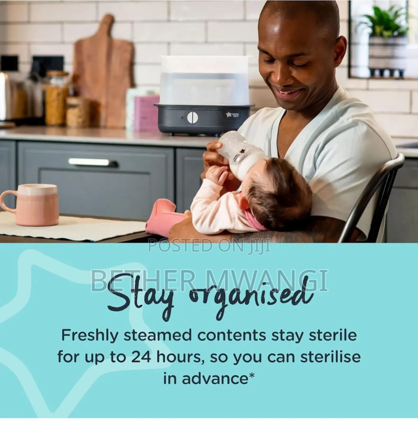 Tommee Tippee Super-Steam Advanced Electric Steriliser Set