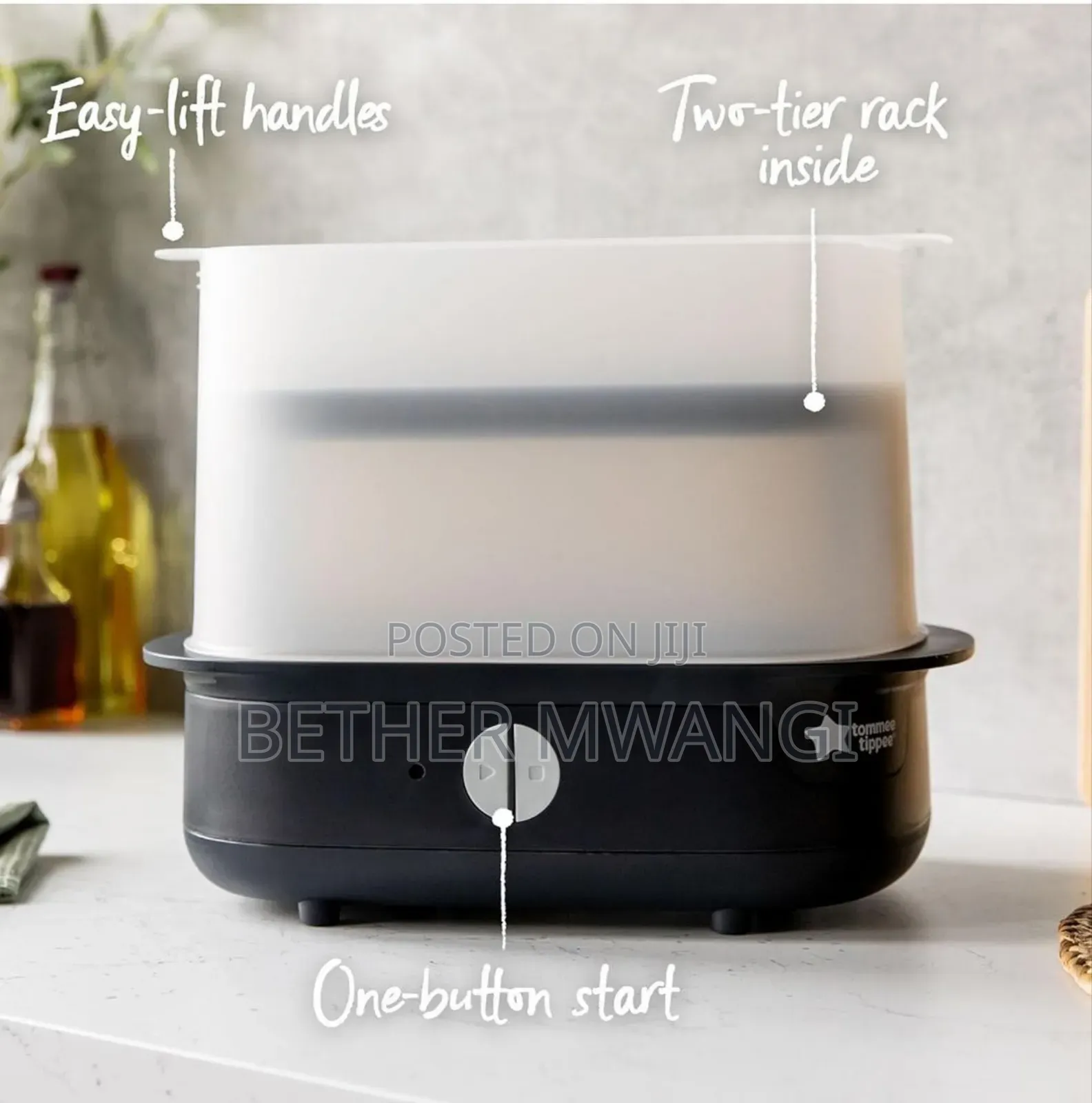Tommee Tippee Super-Steam Advanced Electric Steriliser Set