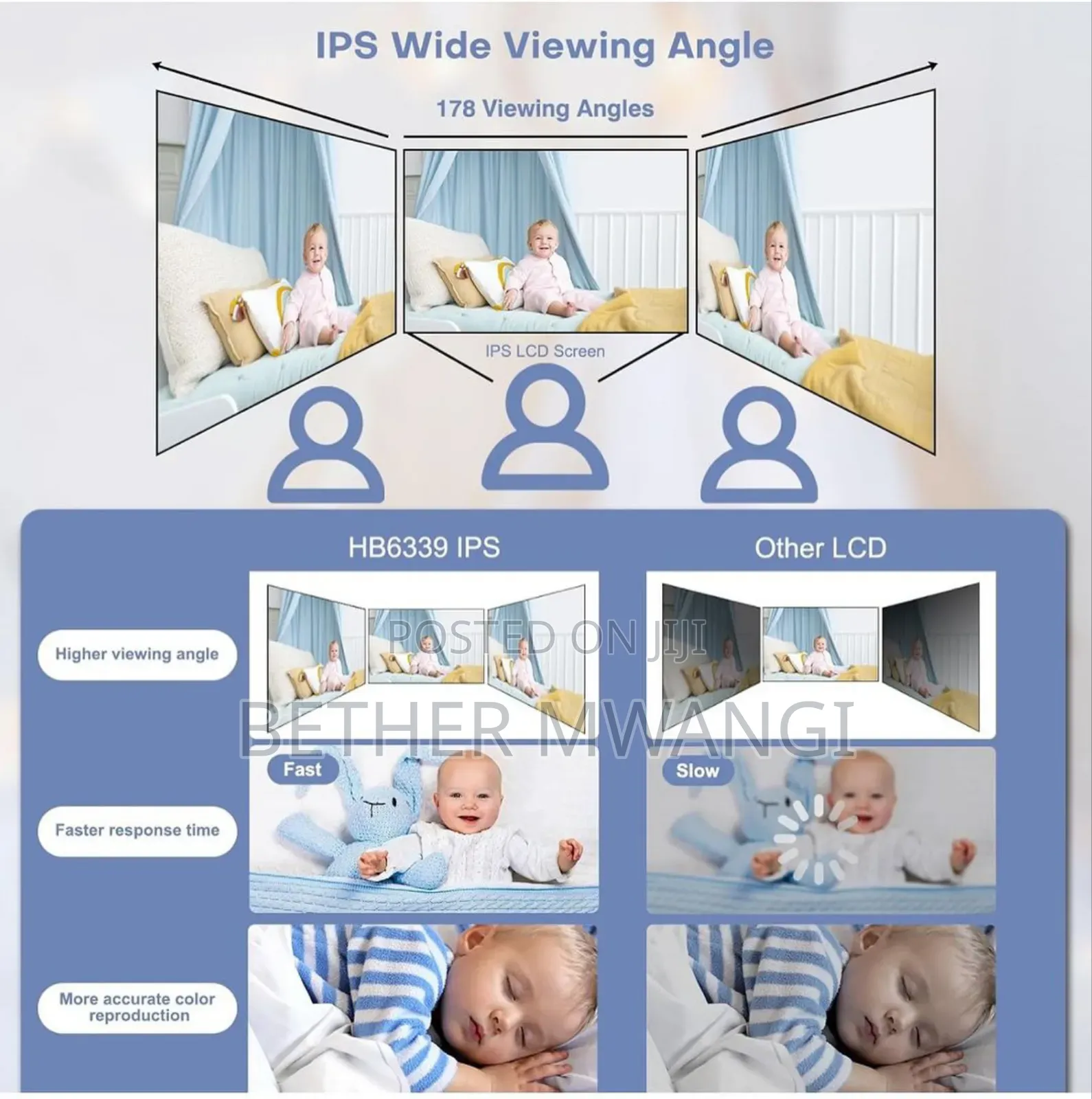 Hellobaby HB6339 - Video Baby Monitor in Kenya