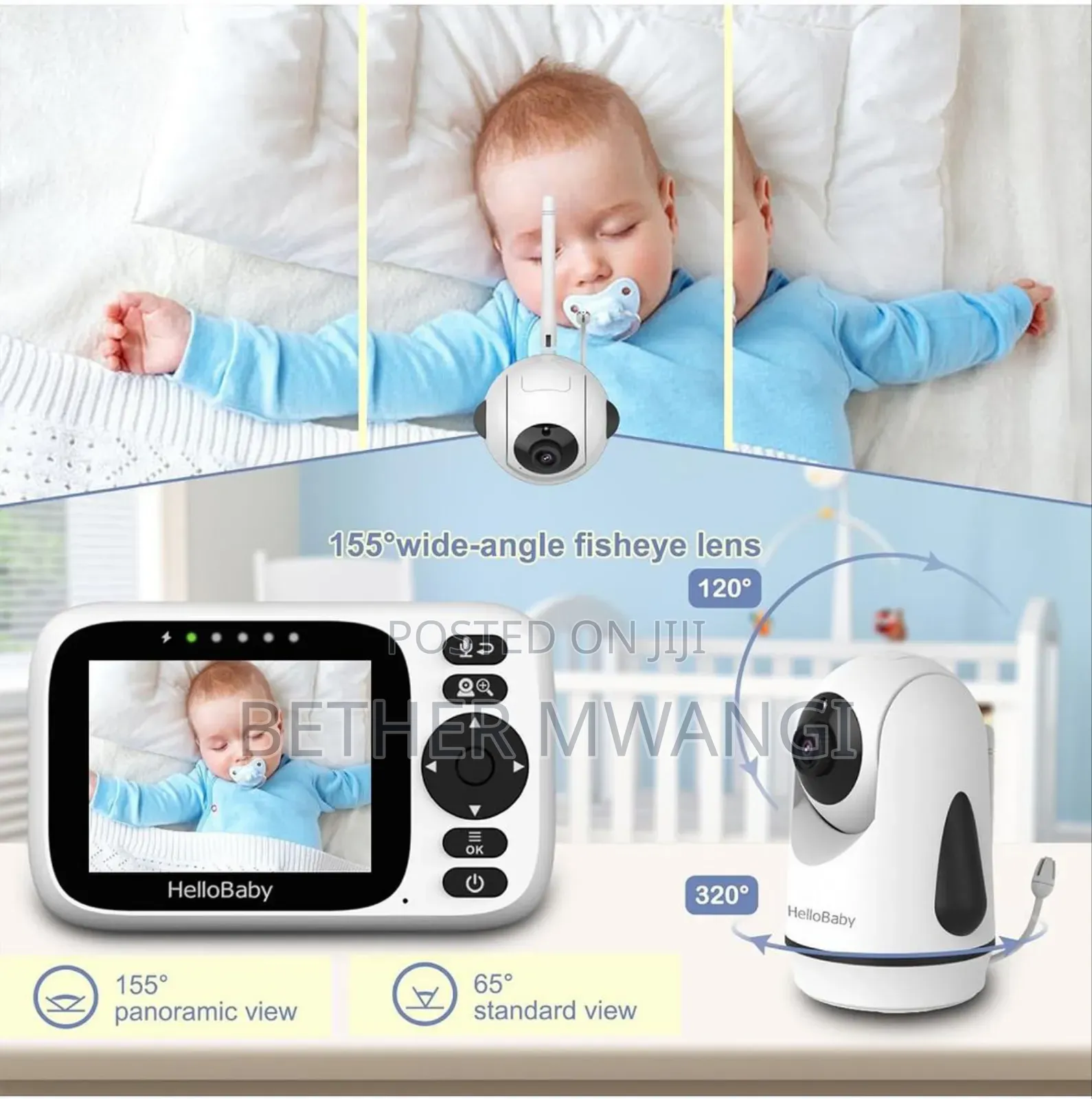 Hellobaby HB6339 - Video Baby Monitor in Kenya