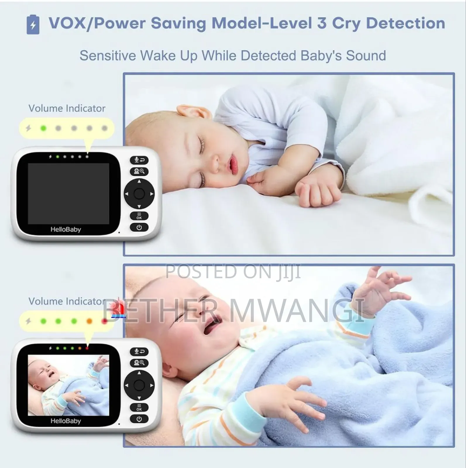 Hellobaby HB6339 - Video Baby Monitor in Kenya