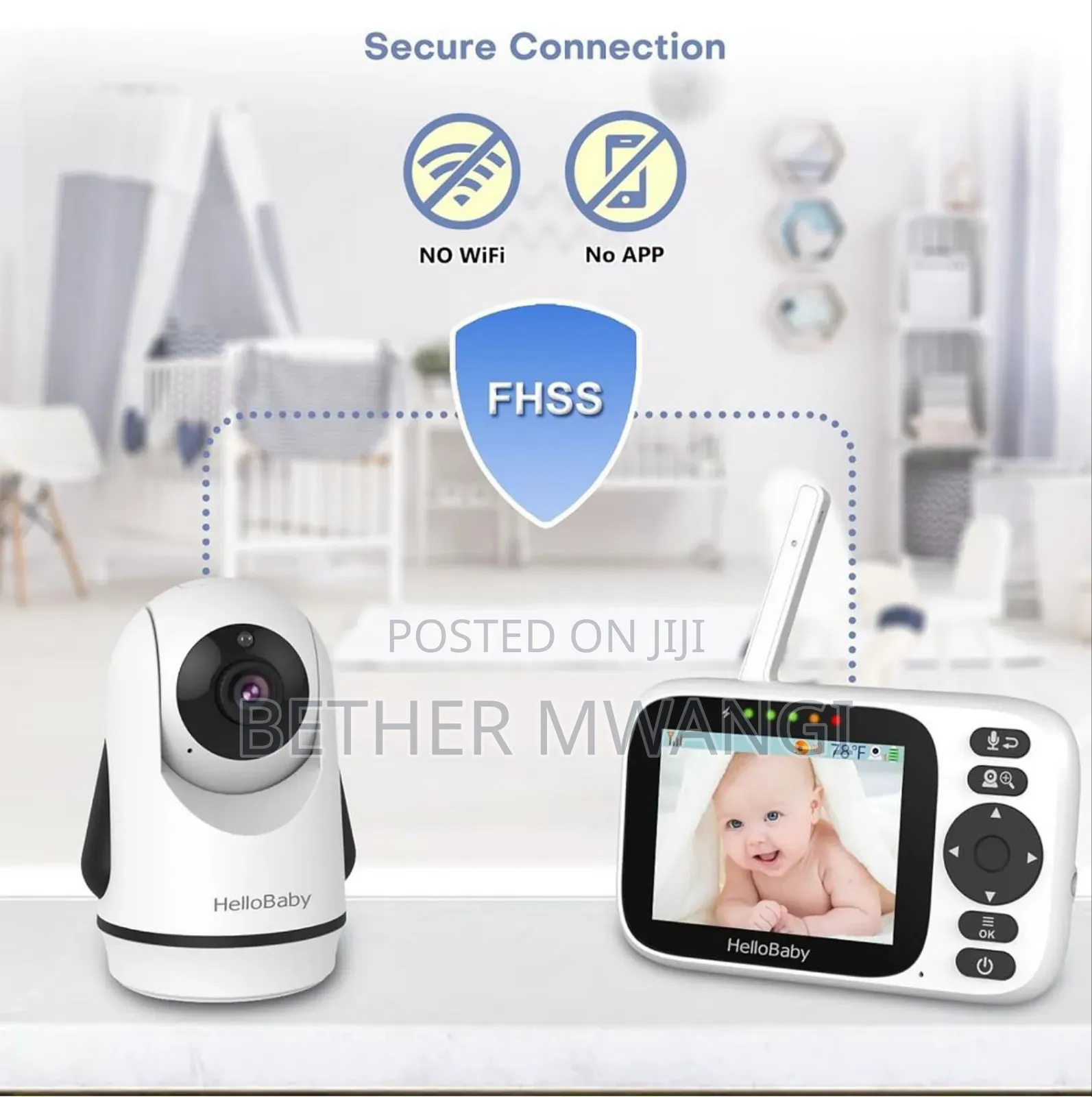 Hellobaby HB6339 - Video Baby Monitor in Kenya
