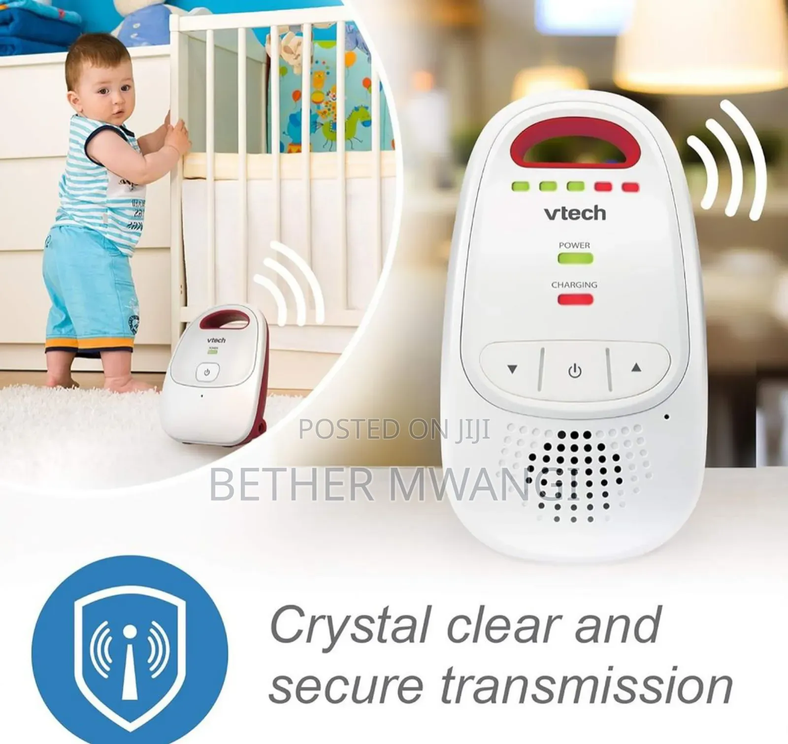 Award Winning Vtech BM1000 Digital Audio Baby Monitor