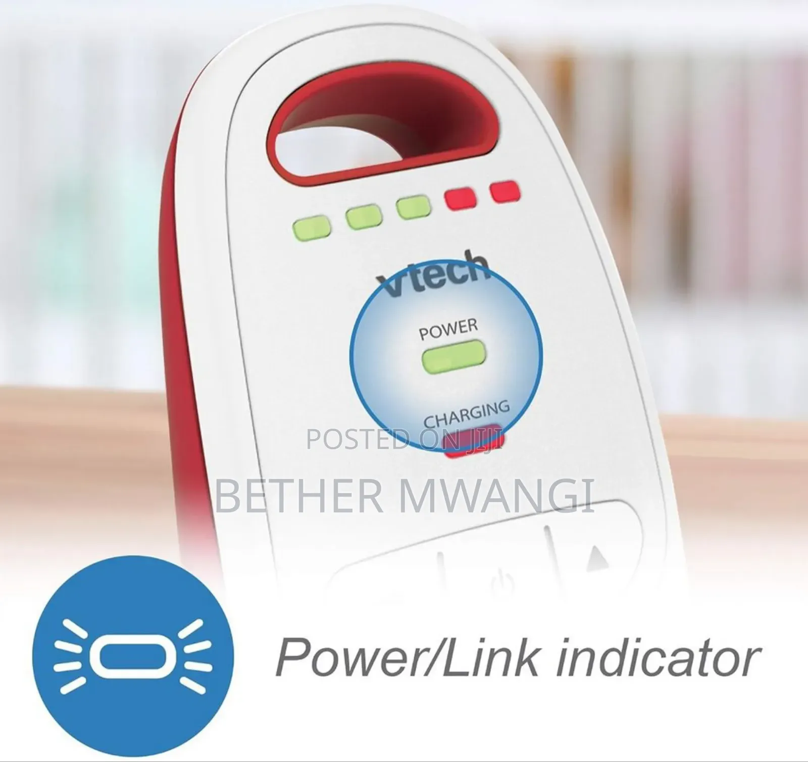 Award Winning Vtech BM1000 Digital Audio Baby Monitor