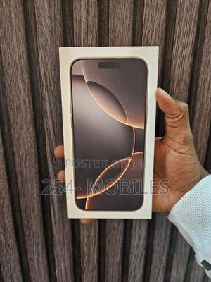 New Apple iPhone 16 Pro Max 256 GB Black - main view