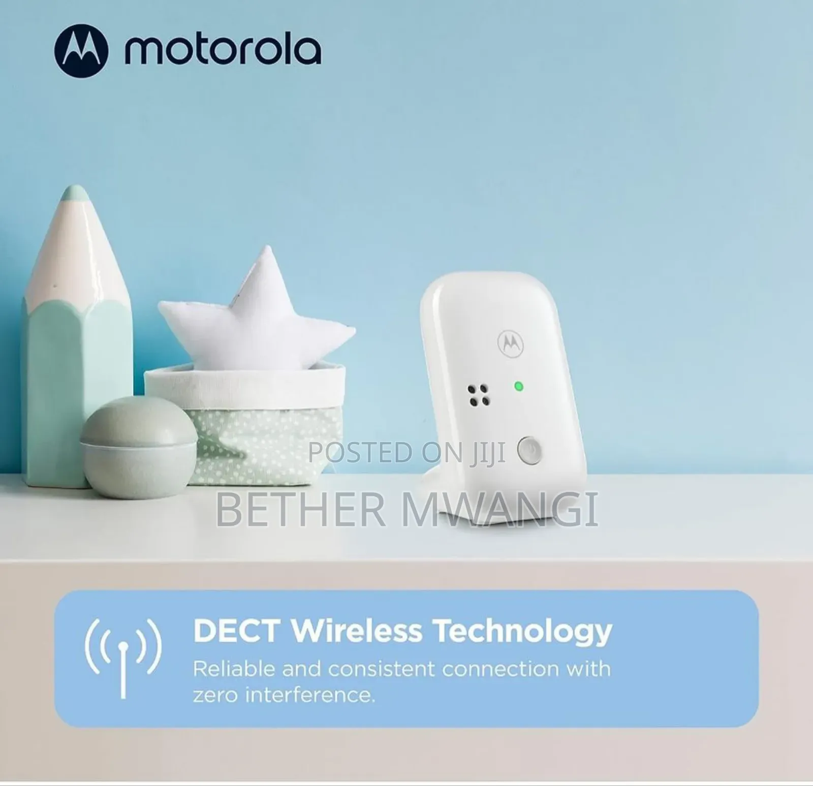 Motorola Nursery PIP10 Audio Baby Monitor in Kenya