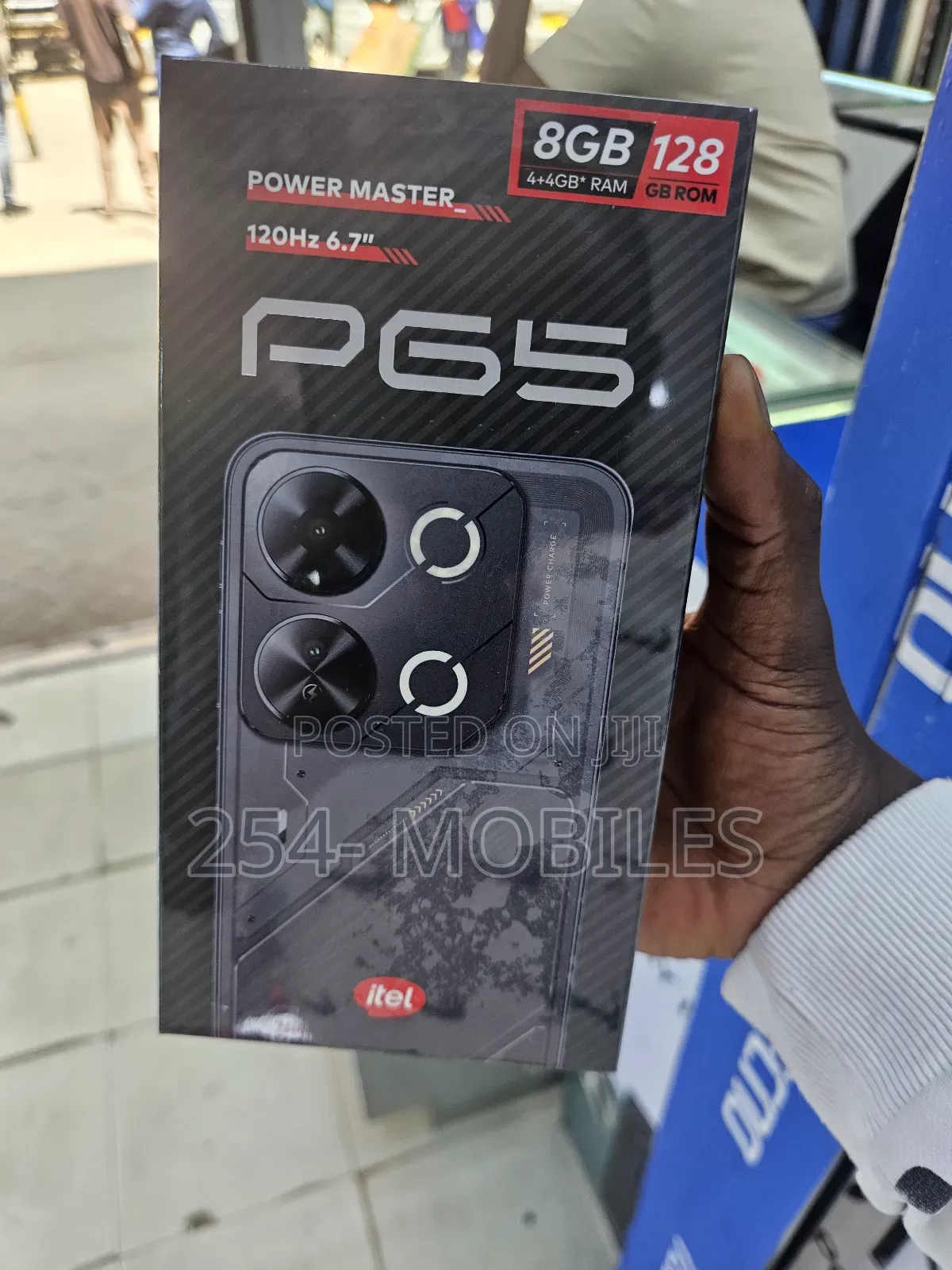 New Itel P65 128 GB Black