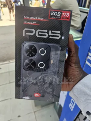 New Itel P65 128 GB Black