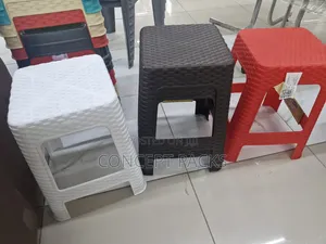 Kenpoly Multi Bamboo Plastic Stools.