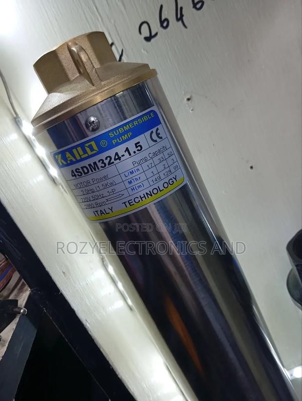 Heavy Duty Kailo Submasible Pump 2hp 220v With 149 M