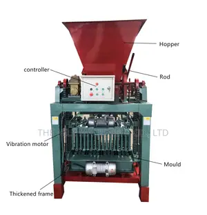 Unburned Cement Hollow Brick Making Machine for Sale