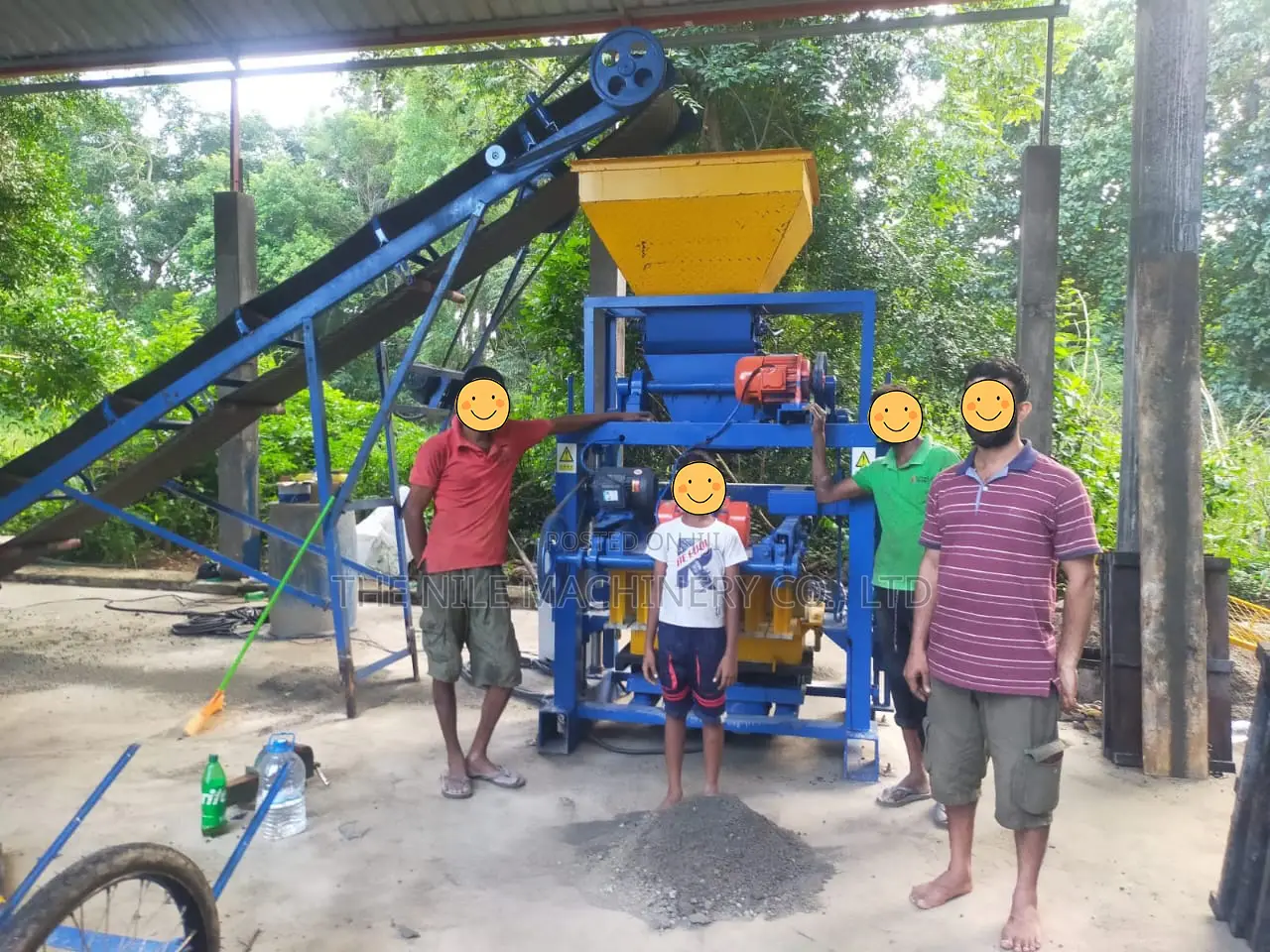 High-Quality Automatic Brick Making Machine Production Line