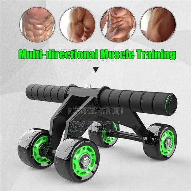 Multifunctional 4 Wheel Abdominal Muscle Trainer - main view