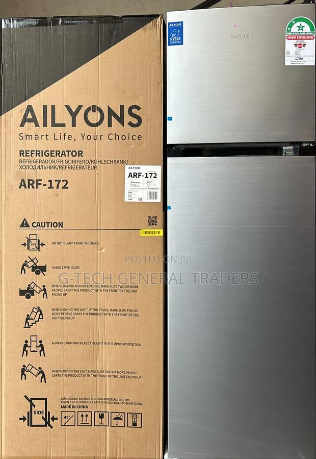 Fridge! Ailyons Arf-172 Double Door 175l Refrigerator