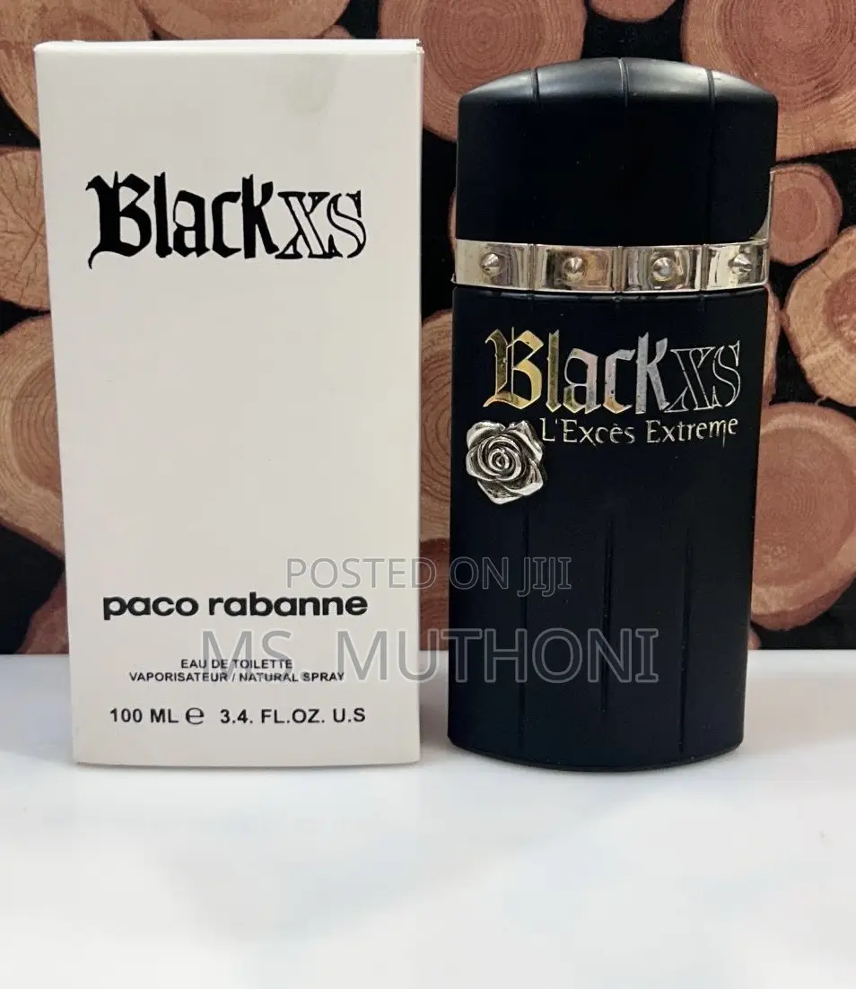 Black XS (2018) Rabanne for Men Original Tester