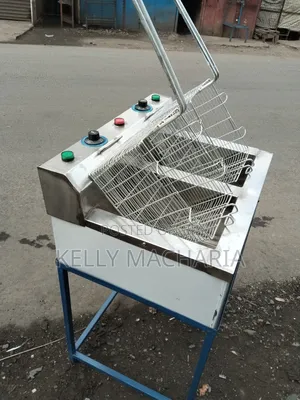 Double Chips Fryers With Stand