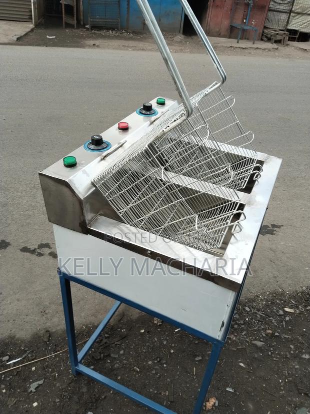 Double Chips Fryers With Stand - thumbnail 3