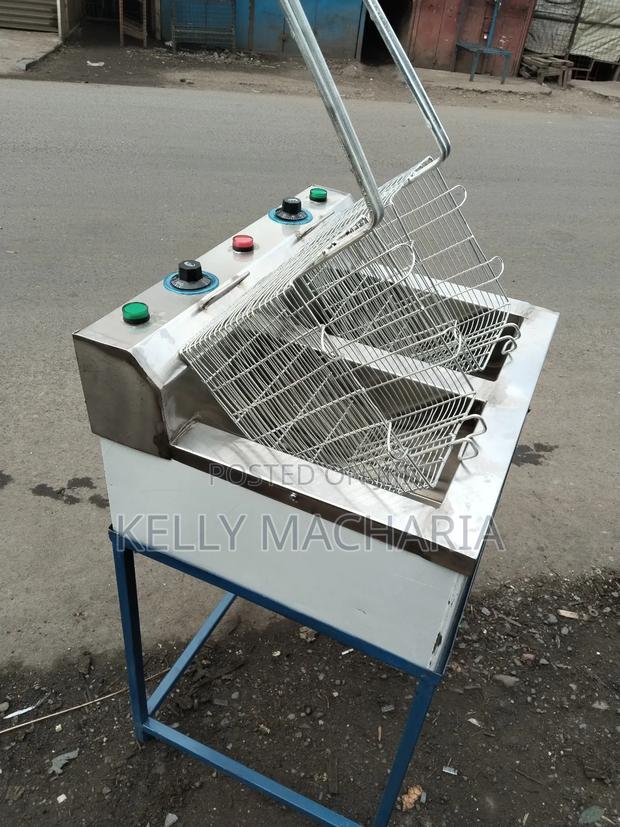 Double Chips Fryers With Stand - thumbnail 4