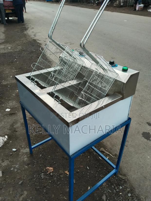 Double Chips Fryers With Stand - thumbnail 6