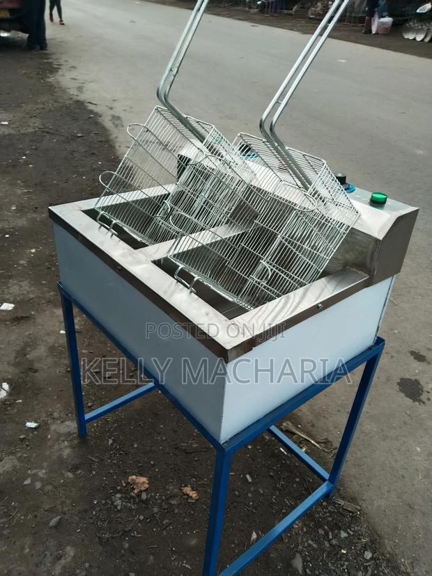 Double Chips Fryers With Stand - thumbnail 9