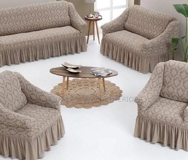 Elastic Damask Seat Covers - main view