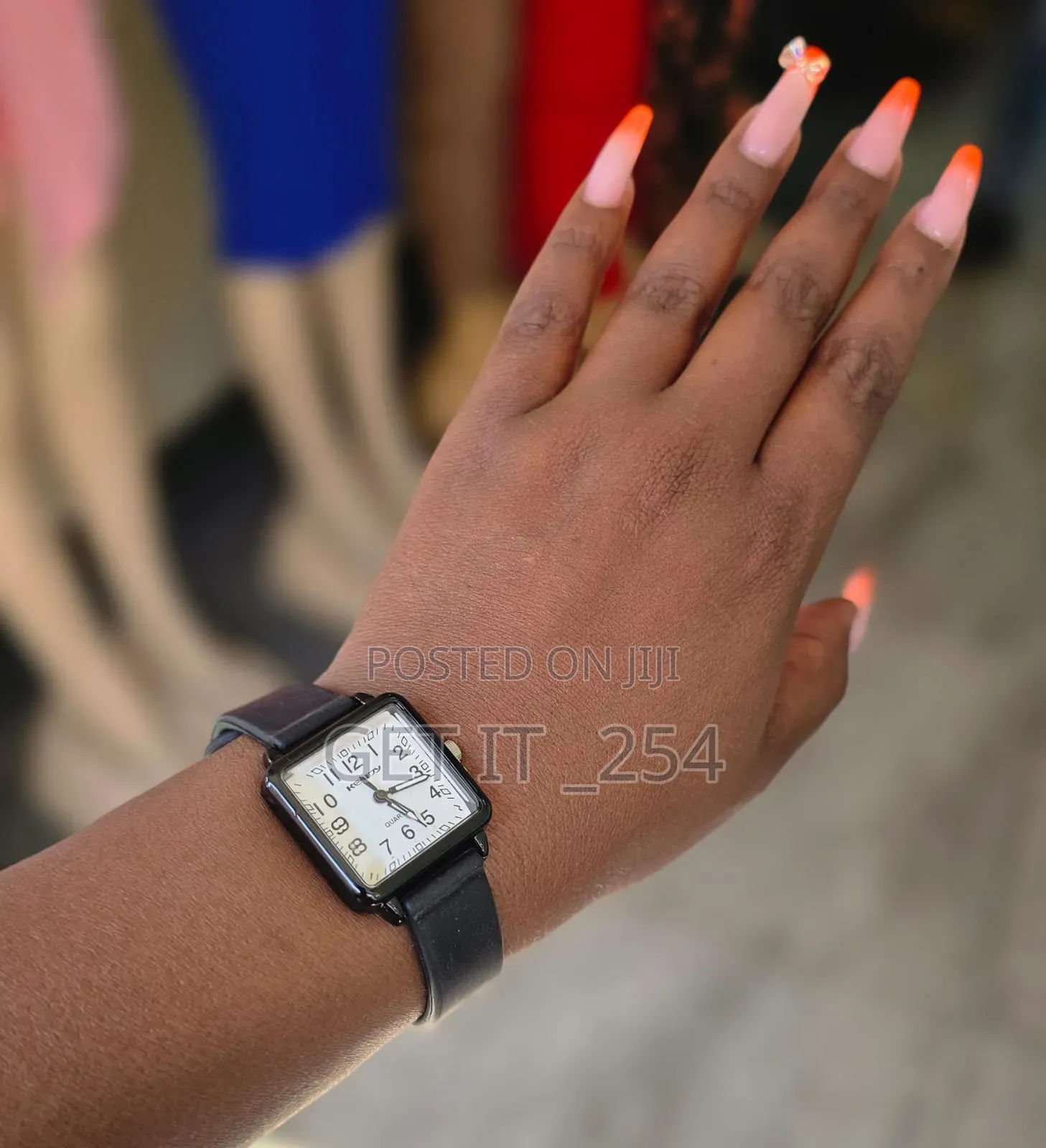 *Silicone Ladies Watch* *Pretty and Good Quality*