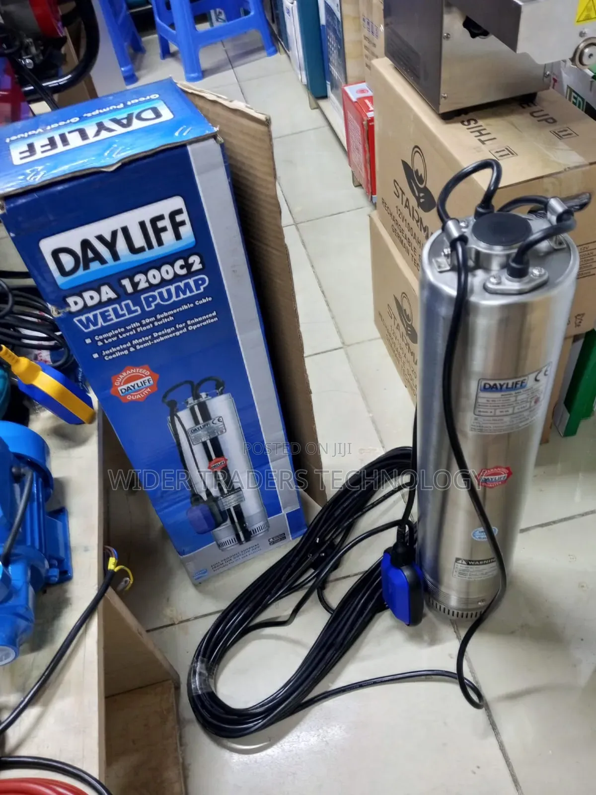 DSD 3/7 Dayliff Submasible Water Pump
0.5hp