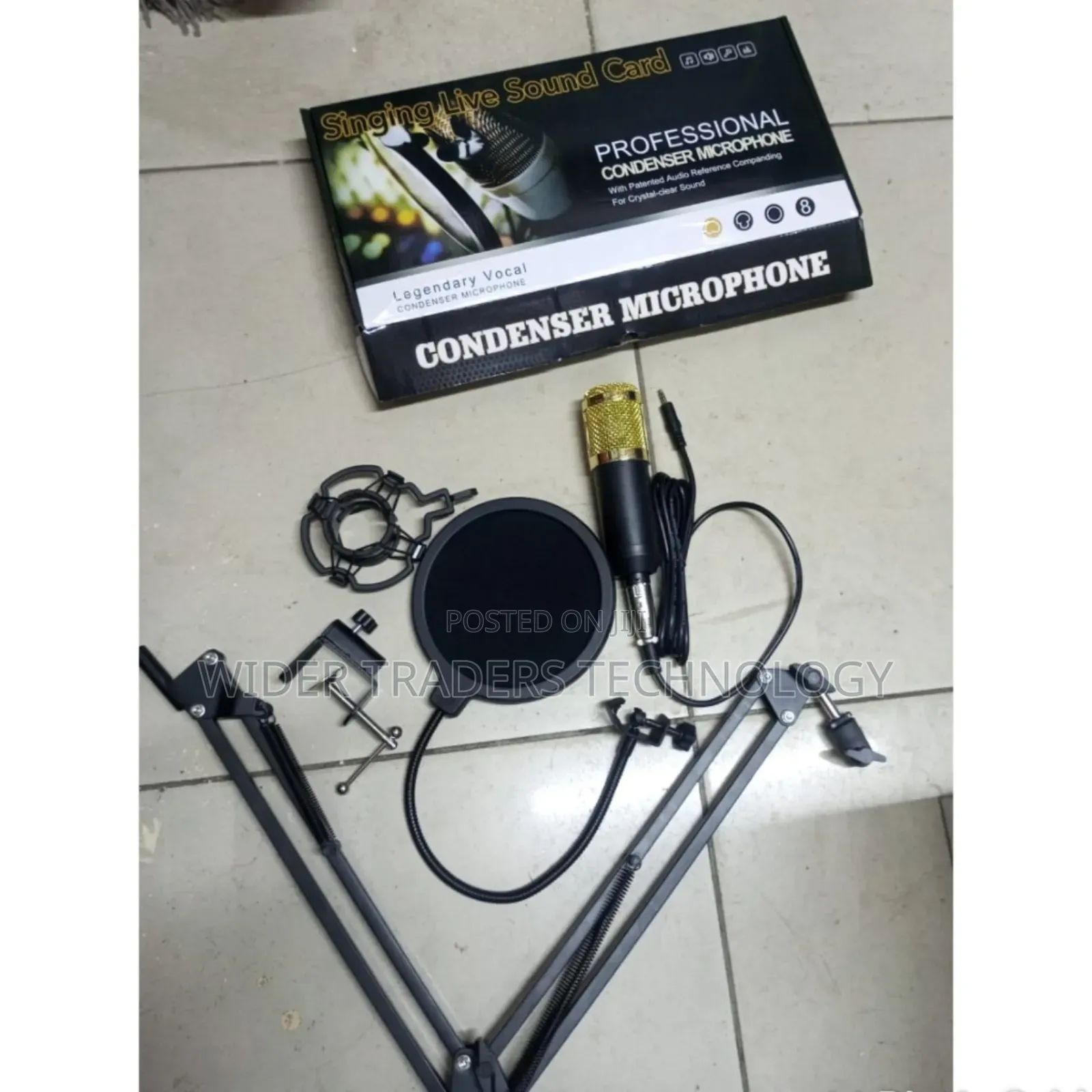 Bm800 Condesnsed Microphone 
No Sound Card