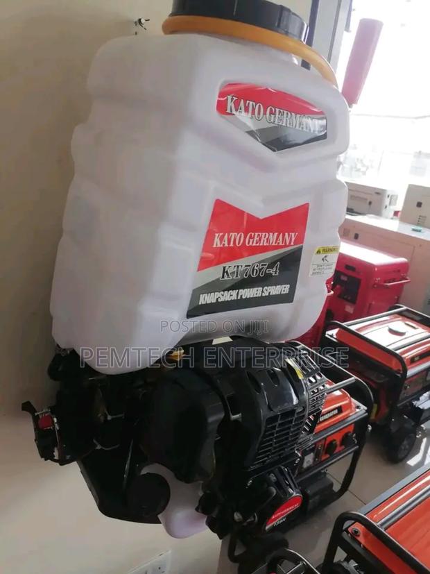 German Kato Knapsack Power Sprayer - main view