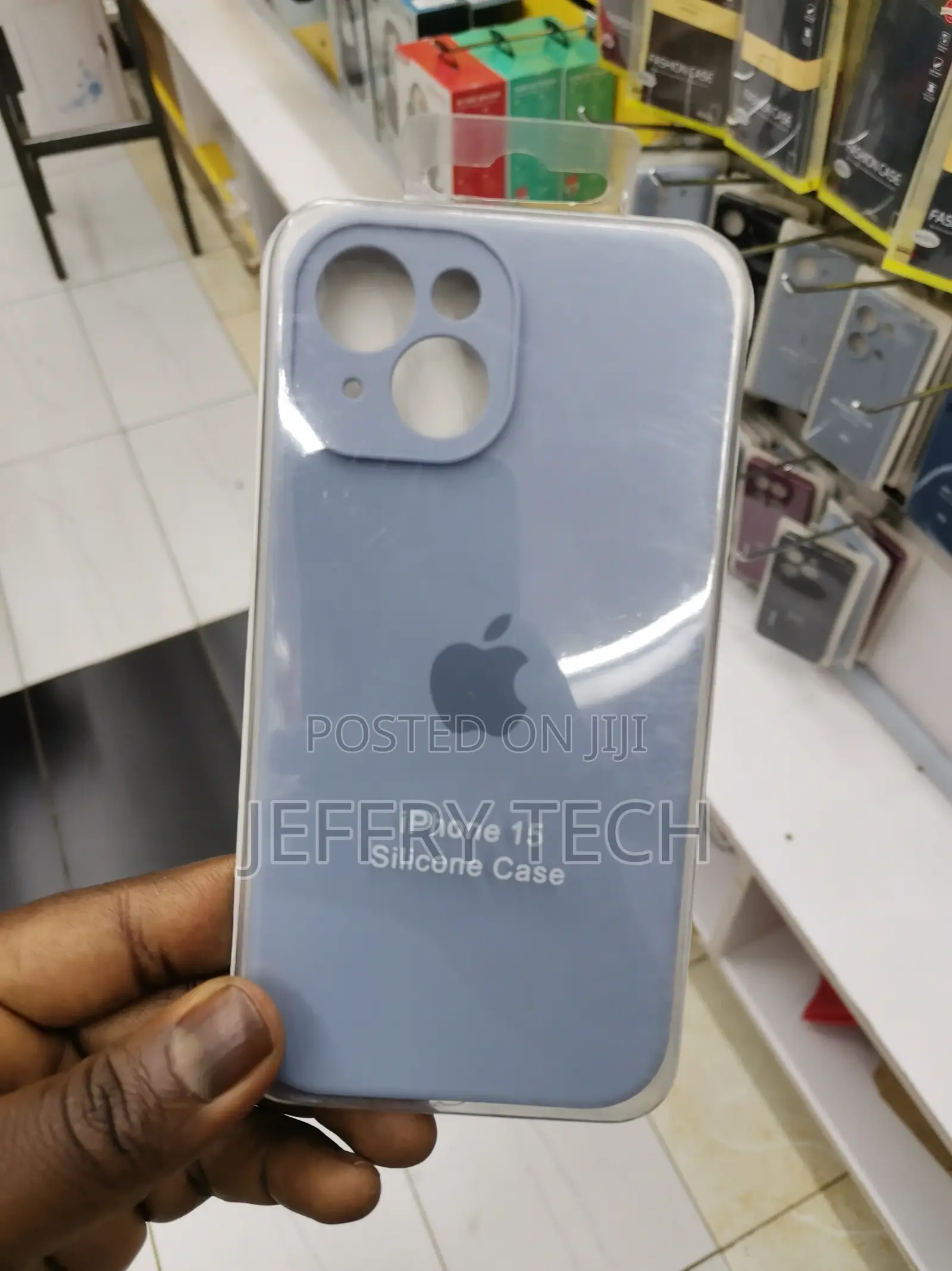 Soft Silicon Case for iPhone 15