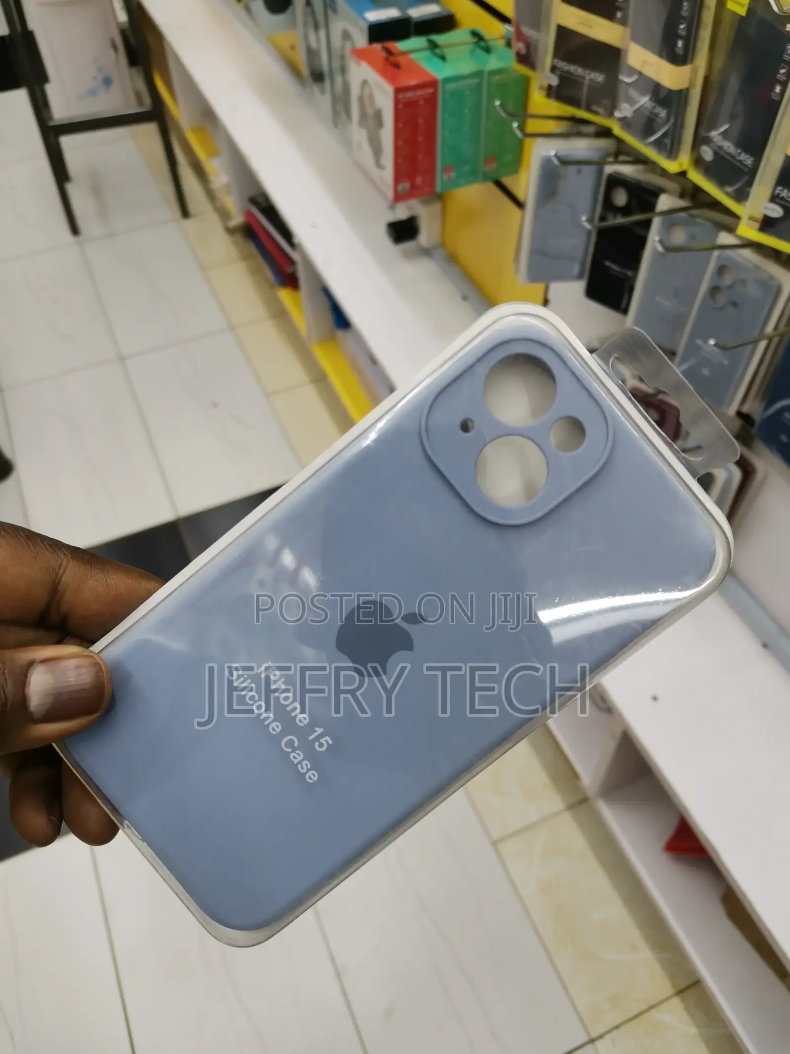 Soft Silicon Case for iPhone 15