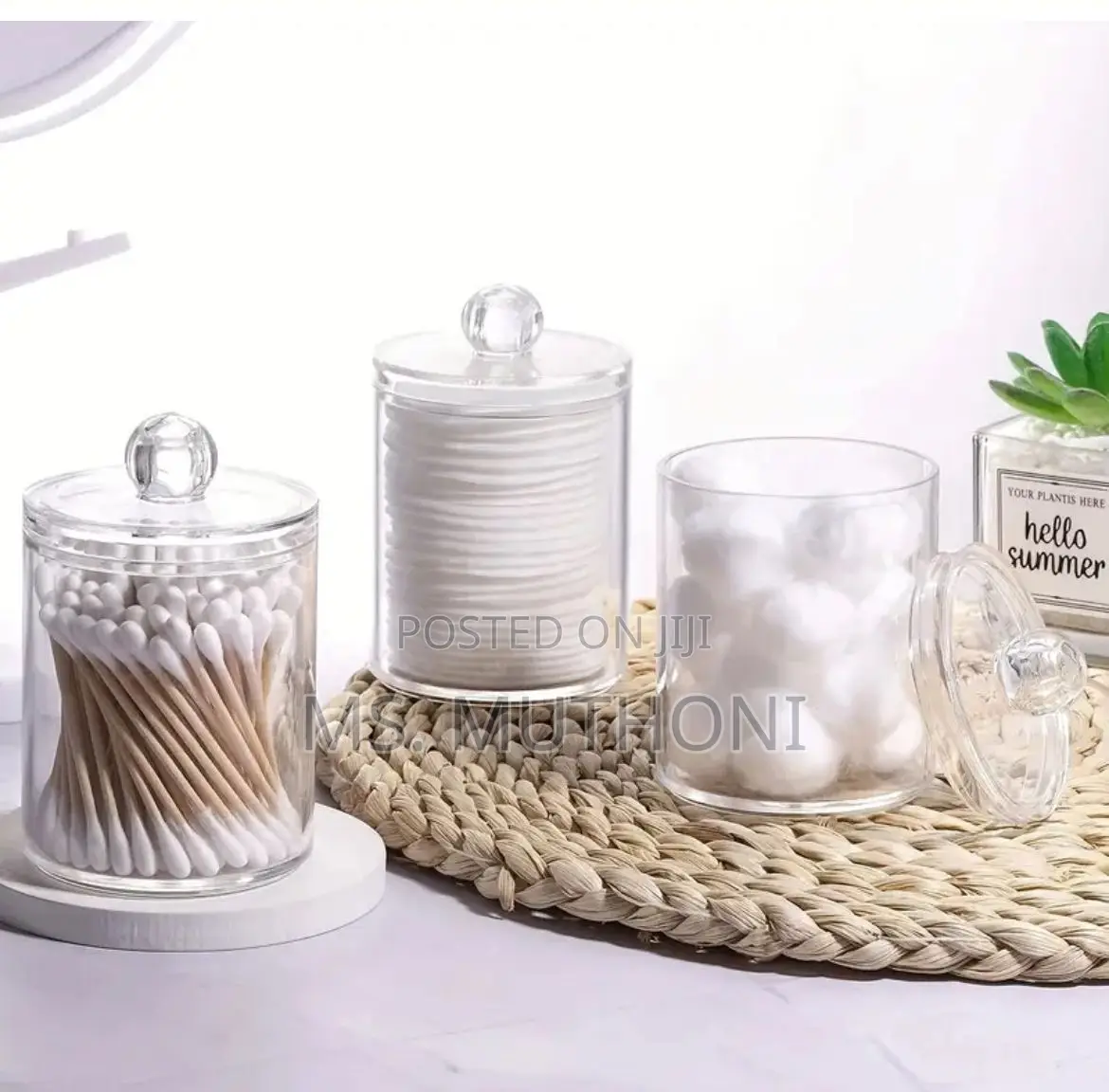 A Pair Versatile Acrylic Bathroom Organizer