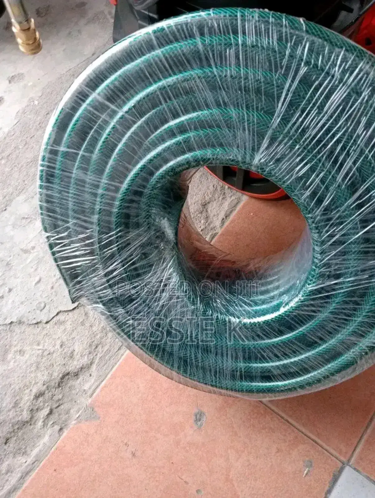 1" by 50mtrs Green Braided Pipe