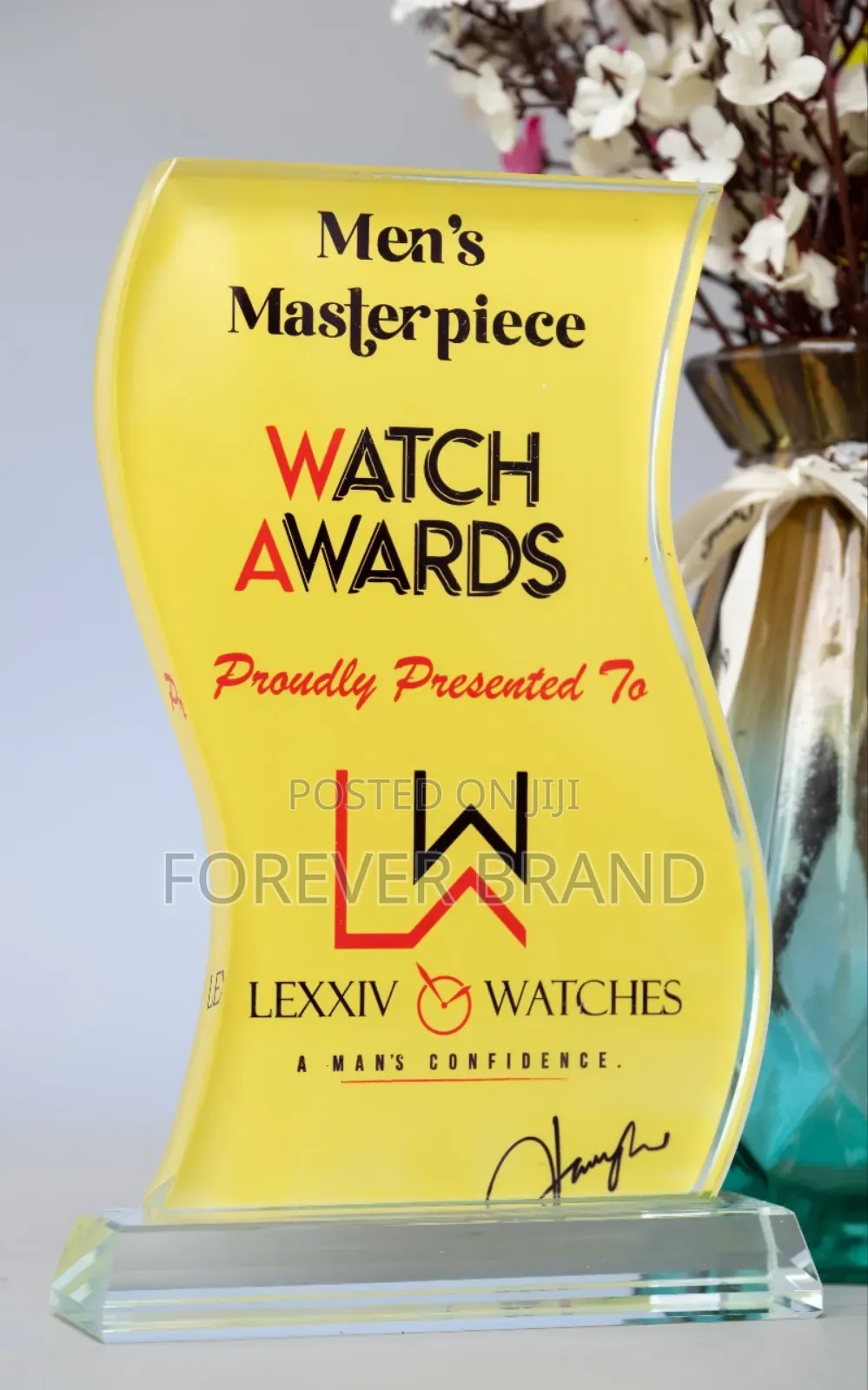 S Shaped Crystals Award
