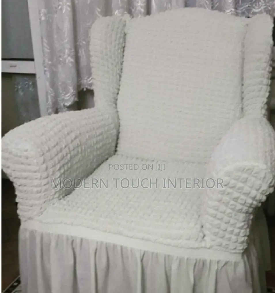 White Turkish Sofa Cover