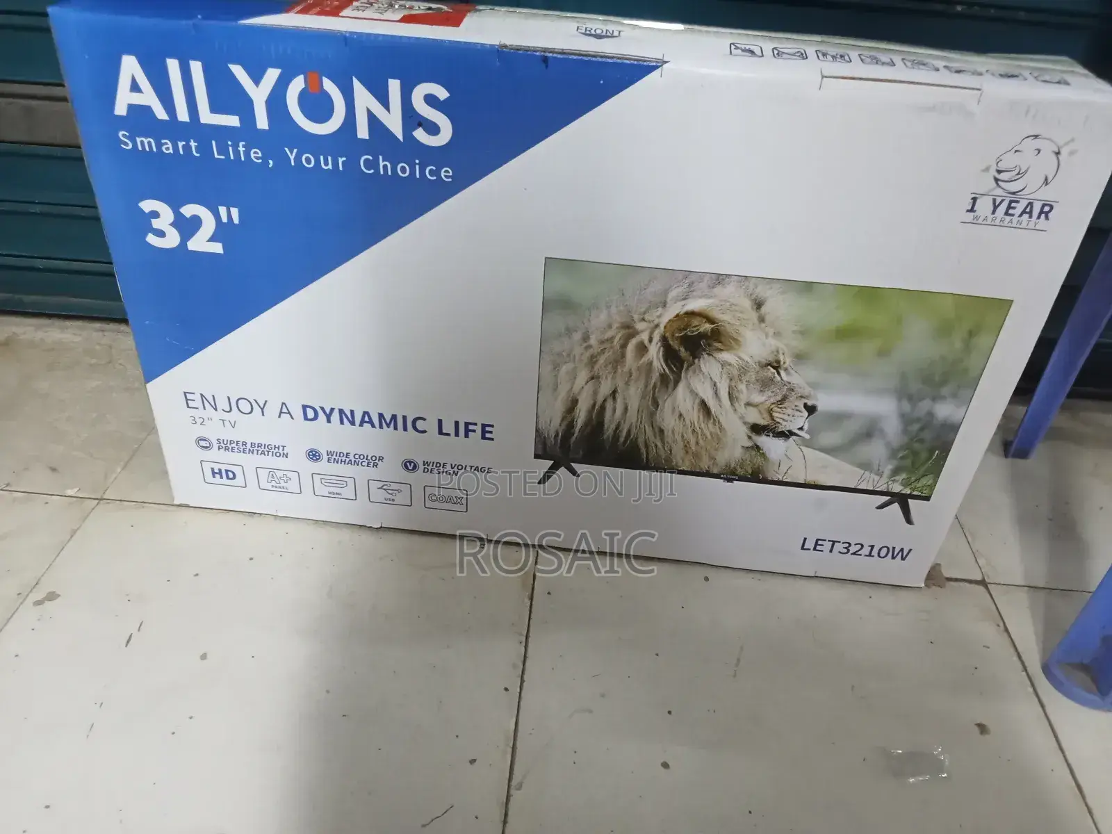 Ailyons 32 Digital Tv With Inbuilt Decorder