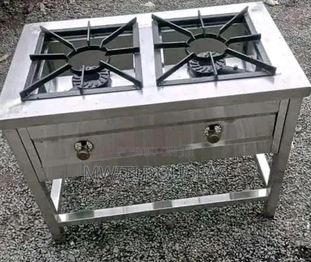 Delightful Stainless Steel 2 Burner Gas Cooker