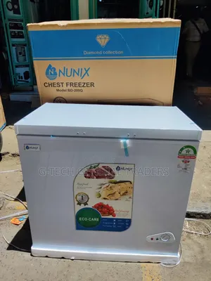 Chest Freezer! Nunix Extra Large 200l Chest Freezer
