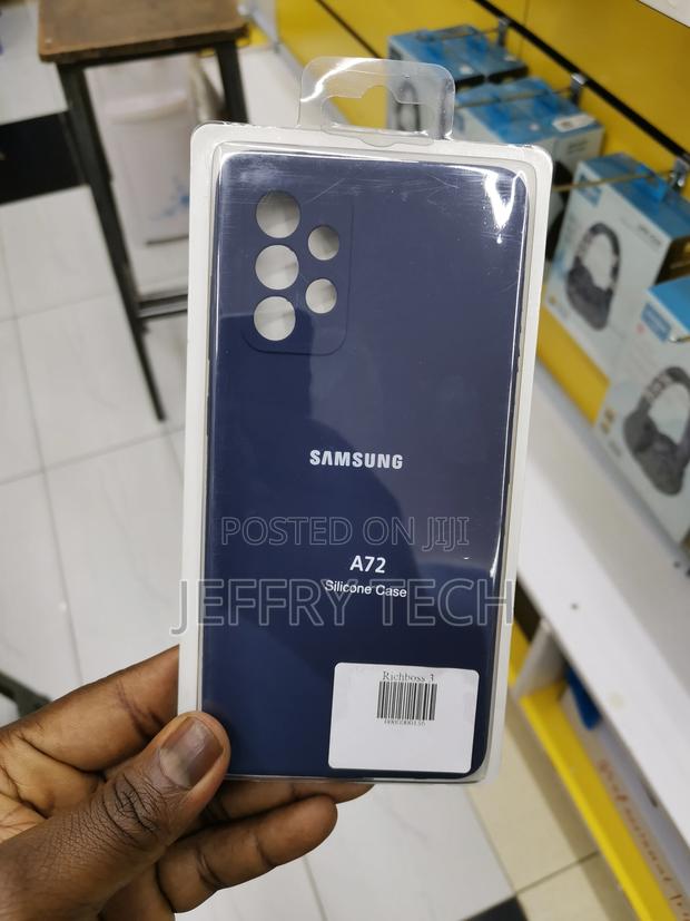 Silicone Phone Cover for Samsung Galaxy A72