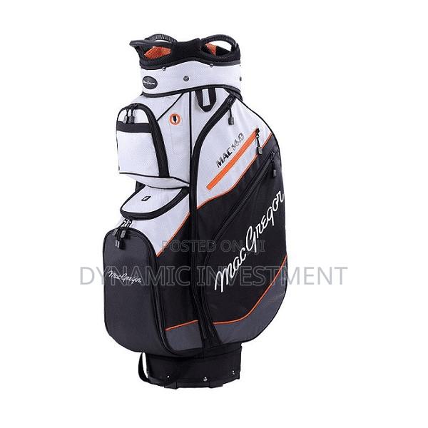 Macgregor Mac 14 10” Golf Cart Bag – Silver/Black