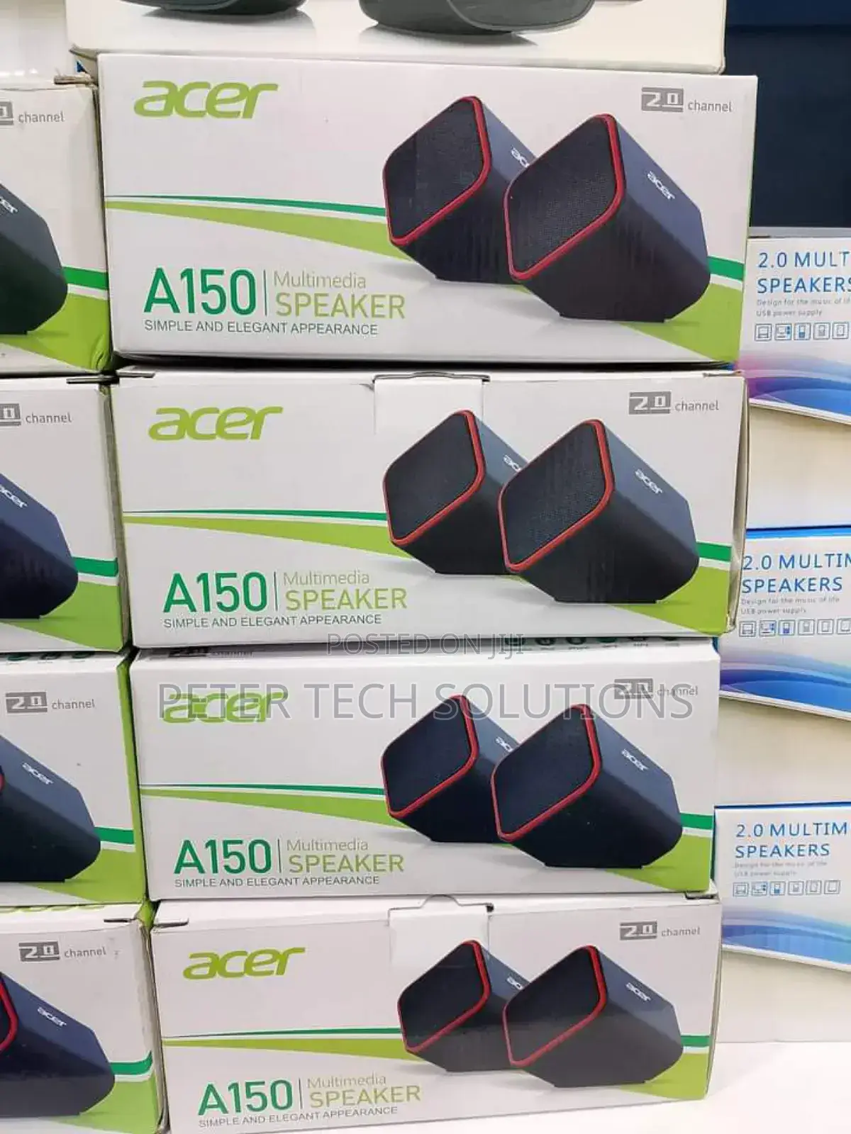 A150 Acer Computer Speakers 2.0 Channel Simple and Elegant