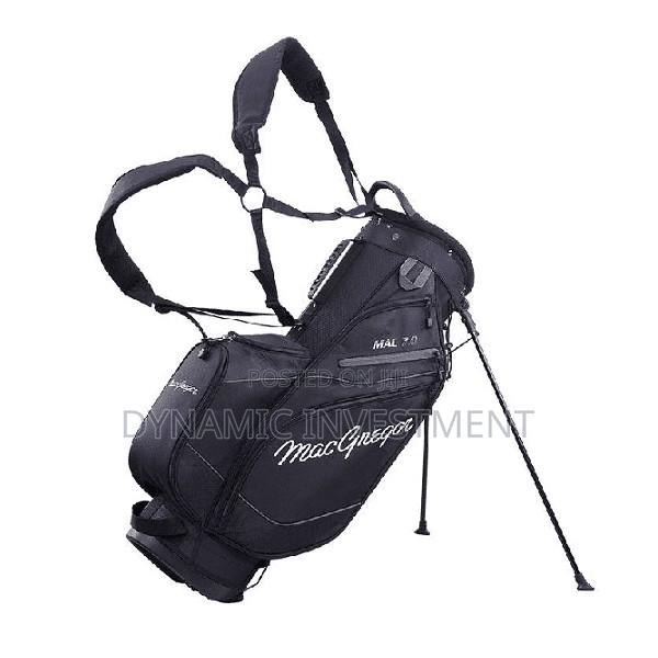 Macgregor Mac 7 9.5′′ Golf Bag / With Stand (Black/Black) - main view