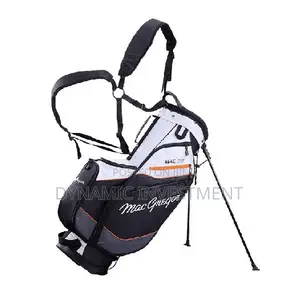 Macgregor Mac 7 9.5′′ Golf Bag / With Stand (Silver/Black)