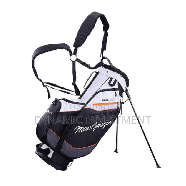 Macgregor Mac 7 9.5′′ Golf Bag / With Stand (Silver/Black)