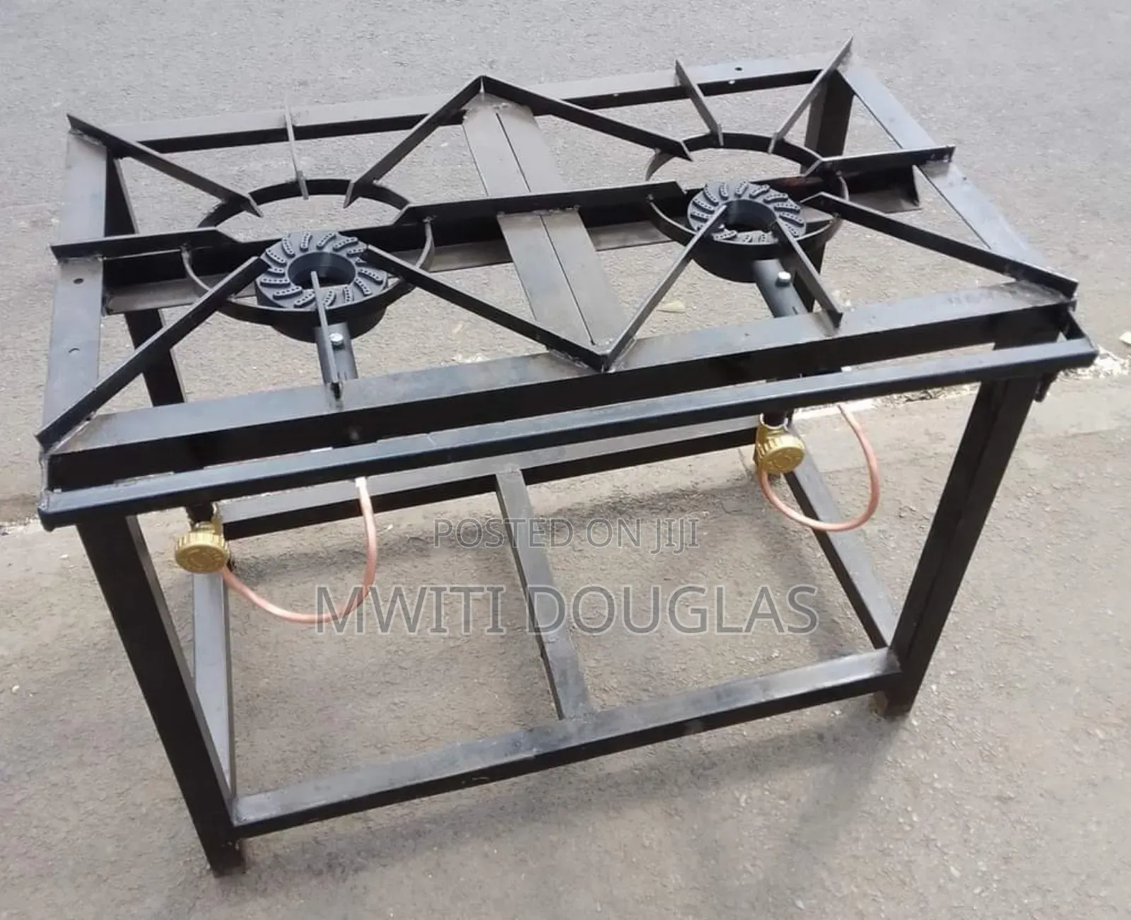 Cooker Mild Steel 2 Burner Gas