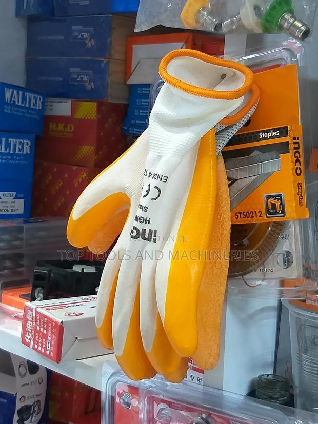 Ingco Rubber Hand Gloves For Handy Work - main view