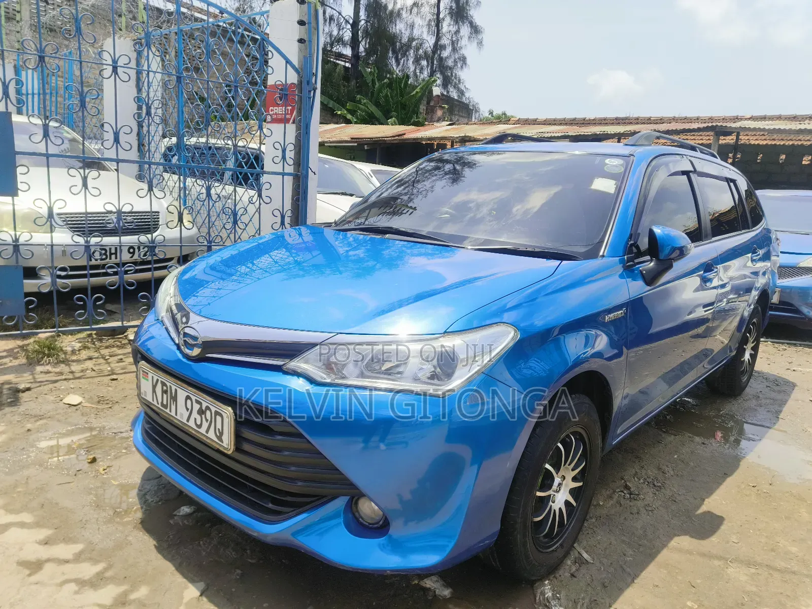 Toyota Corolla Fielder 2017 Blue